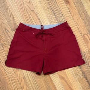 REI Women's Deep Red Cargo Shorts
